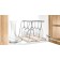 Bocals stand with a flexispace tray, desktop, 33x 14.8 cm