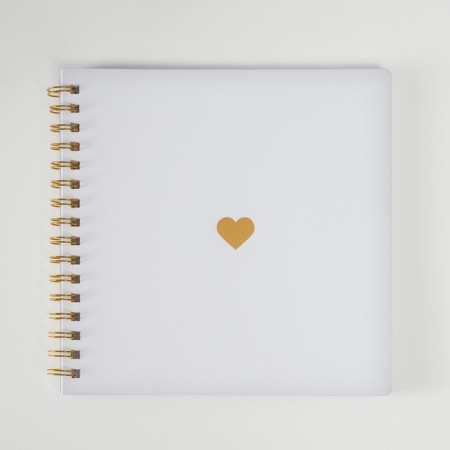 Photo album Brauberg White Line, size 22x22 cm, 20 white sheets-10