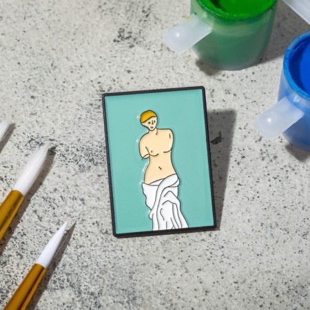 Icon "Art" Venus Milo, colored in ferrous metal-1