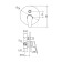 Bath -linked decorative panel/shower Zipponi Stars, with lever, color chromium