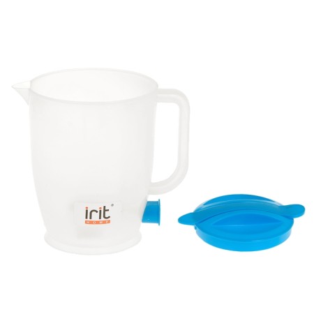 Electric kettle IRIT IR-1121, plastic, 1 l, 550 watts, blue-3