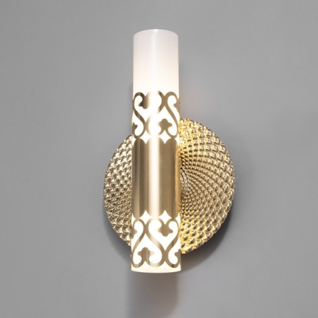 Bra "NAN" LED 3000K gold 21.5x15x15cm-1