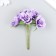 Decor for creativity "Flower with stamens" (1 set = 1 bouquet) in the bouquet 6 pcs mix 11x3 cm