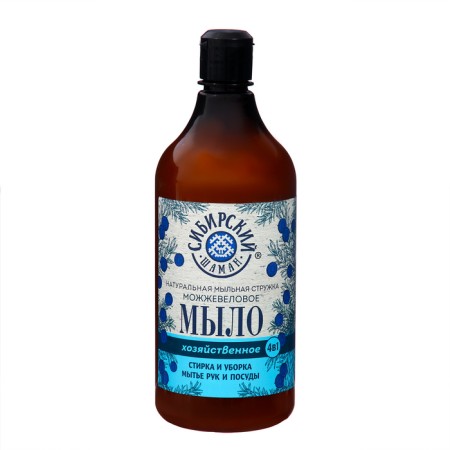 Liquid soap economic Siberian shaman juniper, 900 ml