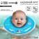 Circle of children's neck, for bathing, "sailor", from 1 month, two -chamber, with rattles