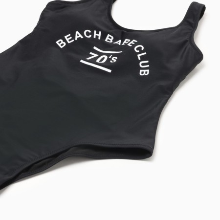 Swimsuit female adhesive minku color black, size 44-5