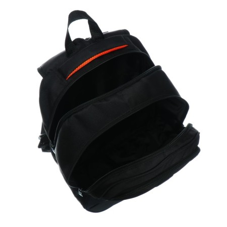 Youth backpack, 40 x 28 x 18 cm, ergonomic back, Stavia "machine", black-7