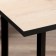Dining Modern Mini Laksi, 892x585x750, Black /Irish oak