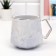 Ceramic “Queen” mug, 350 ml, gray color