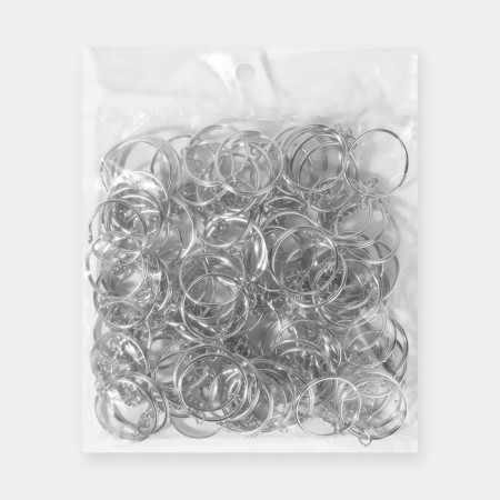 Basket base, with a chain, d = 25 mm, silver color-2