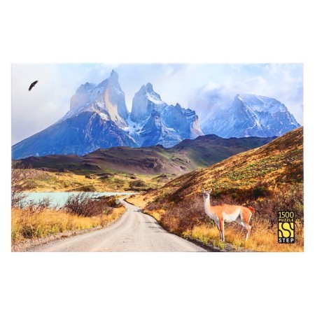 Mosaic "National Park in Chile", 1,500 elements-3