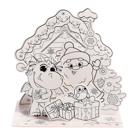 Set for creativity 3 in 1 "3D coloring. Fun party"-3