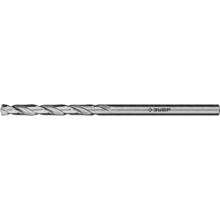 Zubrov metal drill, steel P6M5, cylindrical shank, 1.5 x 40 mm, class A