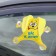 Auto -toe "We will not catch up", hare, on suction cups