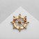 Apartment "helm", white color in gold