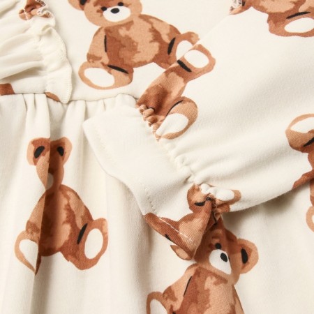 Baby dress with ruffles KAFTAN "Bear" R.28 (86-92)-8