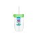 A glass with a tube, 525 ml, mix