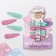 Hair clips "Miss Universe", 4 pcs, 9.5 x 13.5 cm