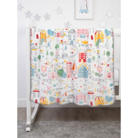 Плед детский Baby Nice «Город игр», размер 100x140 см