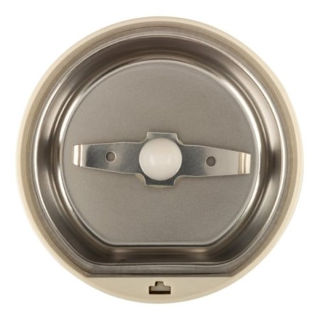 Electric coffee grinder Homestar HS-2035, knife, 200 watts, 50 g, beige-2