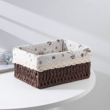 Basket for storage laid handmade Daulka 
