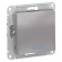Switch SE AtlasDesign, 10 A, 1 key, with backlight, CLA, mechanism, aluminum color