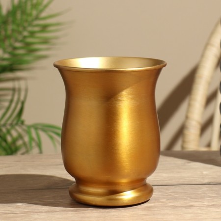 Vase "Maverik" metal. 13x13x15 cm-1