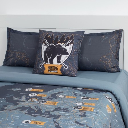 Bed linen "Ethel" 2 joint venture trip 175x215 cm, 200x220 cm, 50x70+3 cm - 2 pcs, Ranforts-5