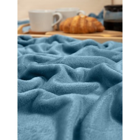 Texrepublic blanket, size 150x200 cm, blue color-6
