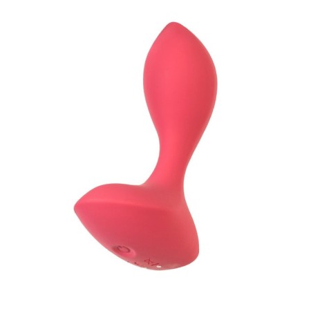 Anal sleeve with vibration Satiffyer backdoor lover, d = 33 mm, red-4