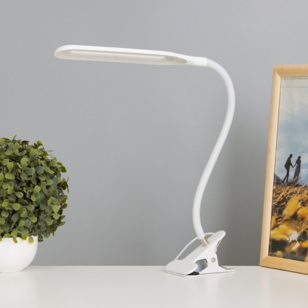 Lumber of the desktop on the clothespin "Office White" 24LED USB 11x7.5x60.5 cm Risalux