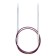 Knitting needles, circular, d = 4 mm, 80 cm