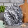 Growd on the kettle Ethel Palm Leaves 28x28 cm, 100% cotton, sarzha 190 g/m2