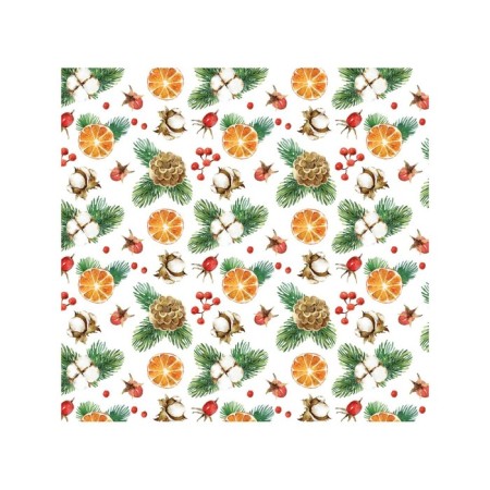 Organizer in a bath on suction cups "Christmas still life", for storing toys and trifles, size 33x39 cm-1