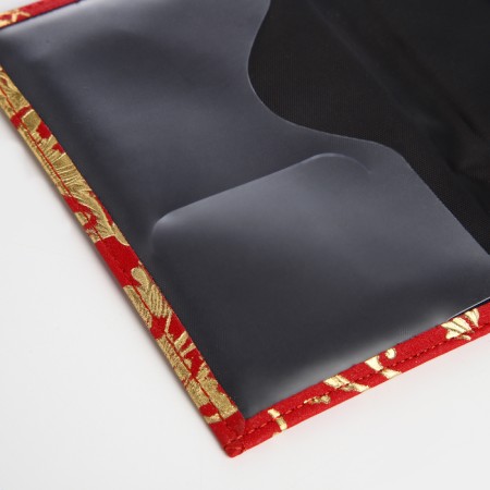 Cover for passport, red color-4