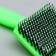 Pucker -plastic purel with rounded teeth, small, 6 x 13.5 cm, green