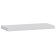Wall -mounted shelf "FOROA 1.6", 600 × 250 × 37 mm, vestiburates, white color