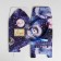 Gift folding box, packaging, "Cosmos", 12 x 12 x 12 cm