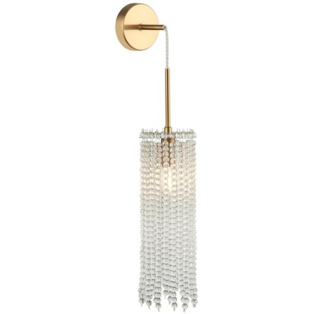 Wall lamp STILFORT 2169/05/01W Marelli, 1x40W, E14, 170x170x650 mm, bronze color