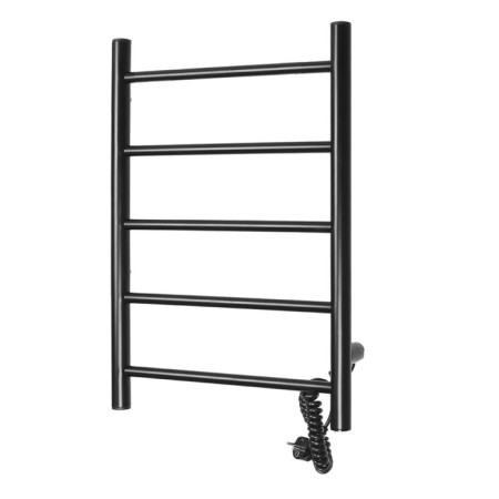 Electric towel Domoterm 109-5, 500x710 mm, right, black matte