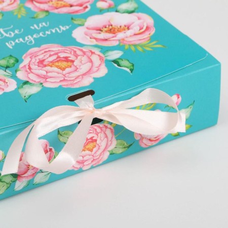 Gift folding box, packaging, “you are for joy”, 20 x 18 x 5 cm-2