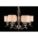 Suspended chandelier OKIN E14 240W