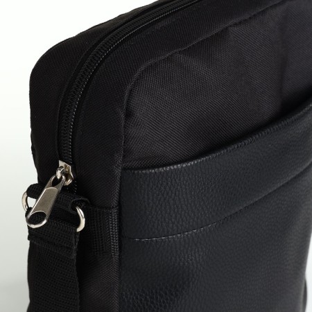 Male bag, "saxi", black color-3