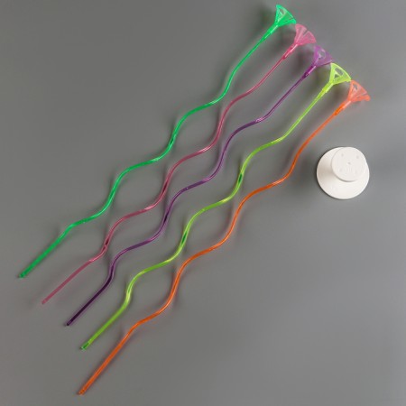 Set "wave", wand+holder+stand, set of 5 pcs., Mix-3