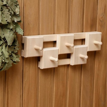 Harmony hanger, 5 hooks, linden "Dobroparov"-4