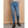 Women's jeans with a high landing CONTE Elegant Relaxed Mom, size M, color MID Blue