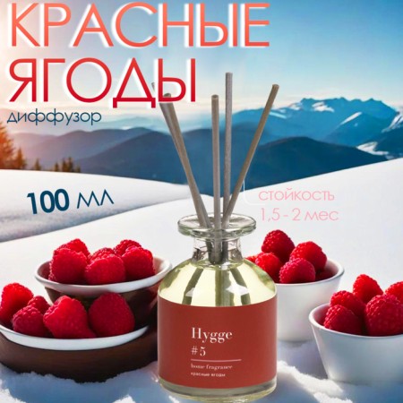 Diffusor aromatic Hygge #5 Red berries 100 ml