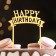 Topper for the "Happy Birthday" cake, gold, give beautifully