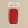 Manicure set, 7 items, in case, red color