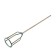 Mixer for Denzel 848427 gypsum mixtures, hexagonal shank 8 mm, 100x590 mm